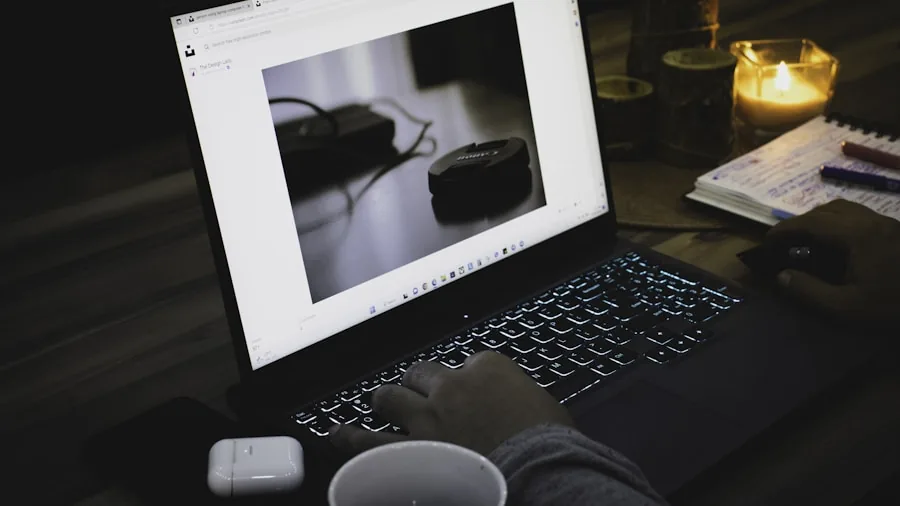 Professional working with video files on computer, demonstrating data transfer workflow and external storage needs