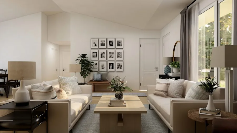 projector placement living room