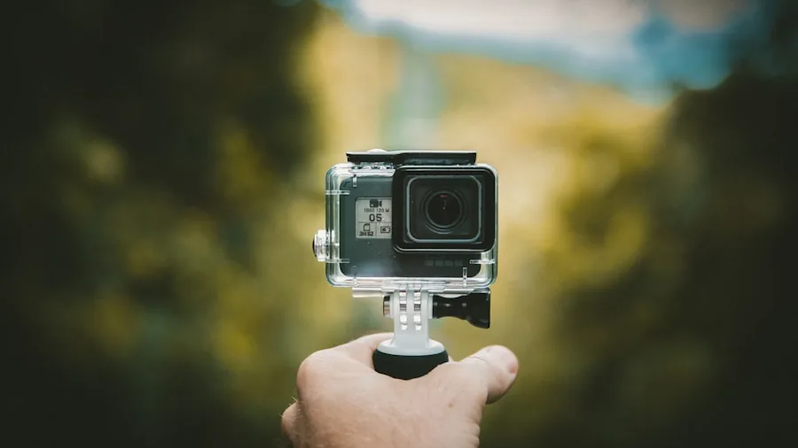rugged action camera extreme adventure