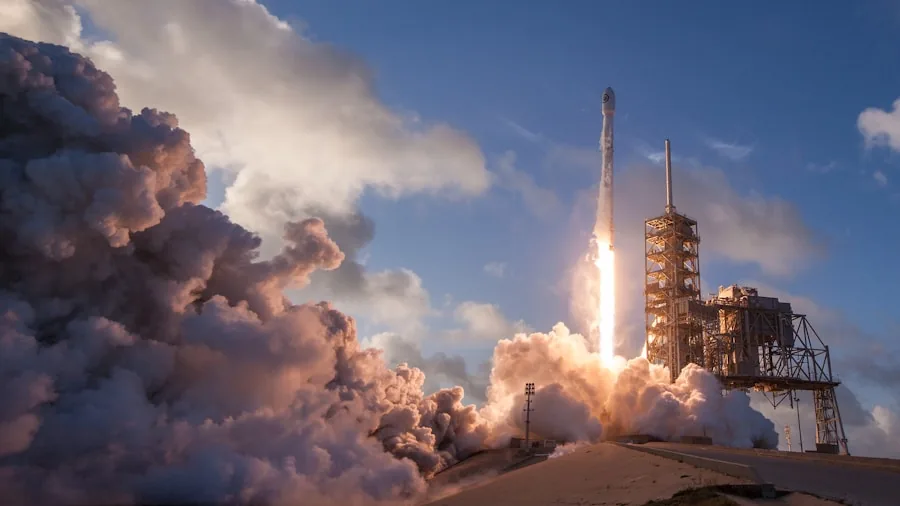 satellite rocket aerospace technology