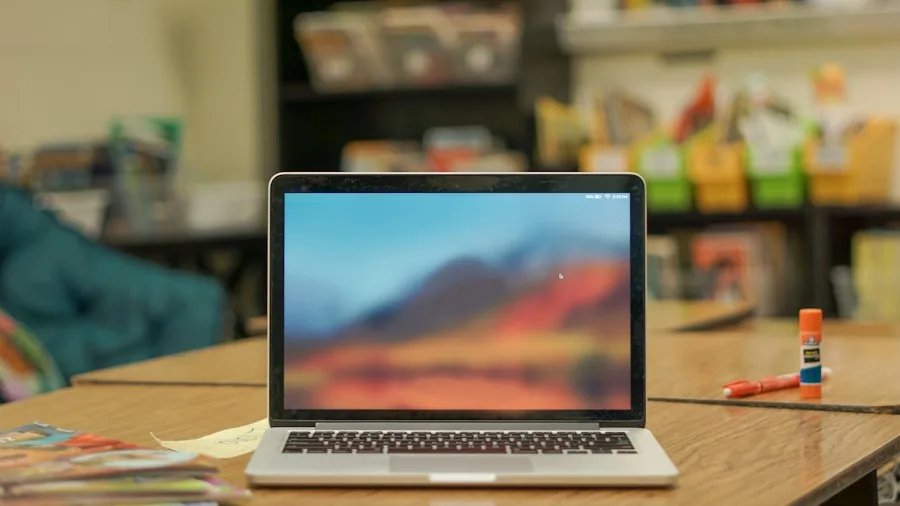 school classroom student computer devices