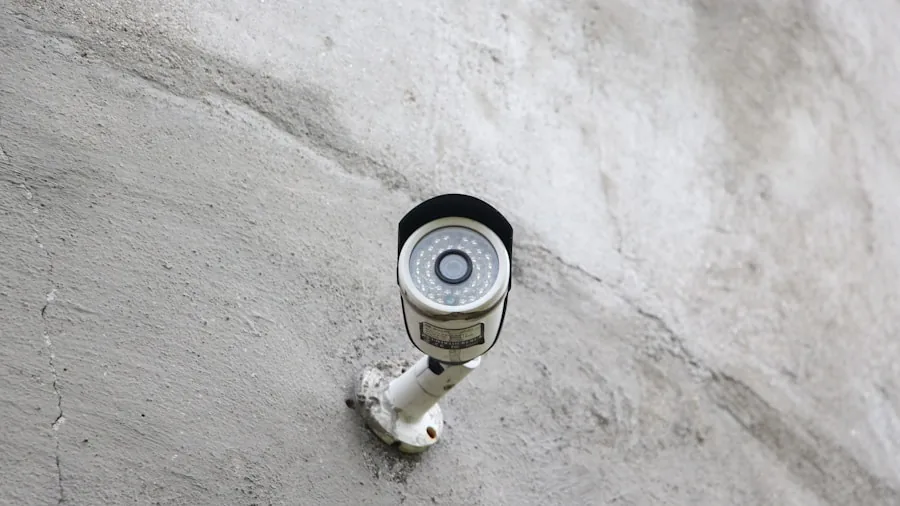 security camera doorbell entrance