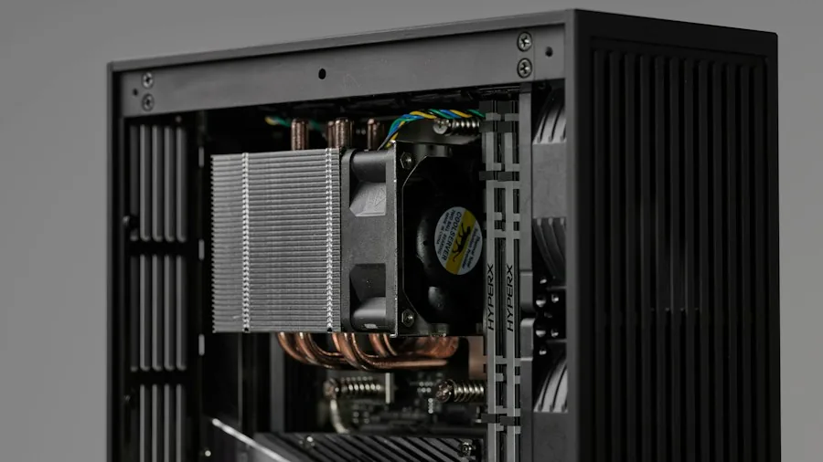 silent fanless cooling system
