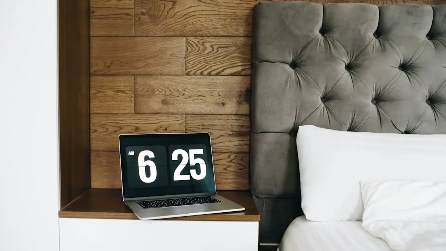 sleep tracking health monitor bedroom