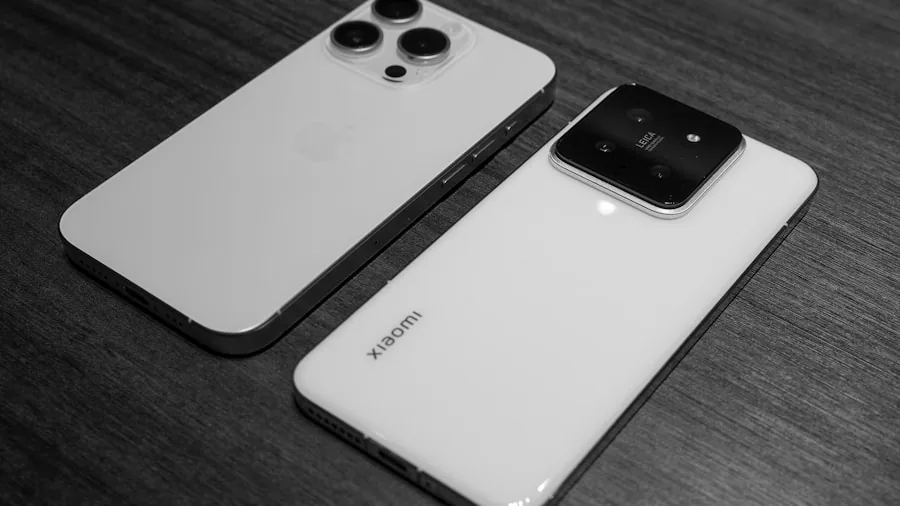 small phone next to large phone comparison