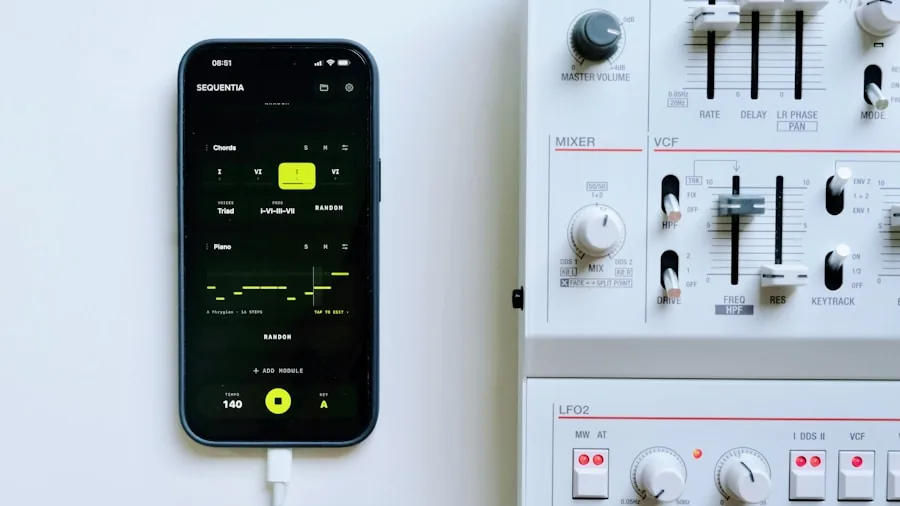 smartphone app audio equalizer interface