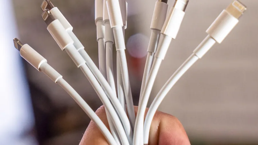 smartphone battery charging cable
