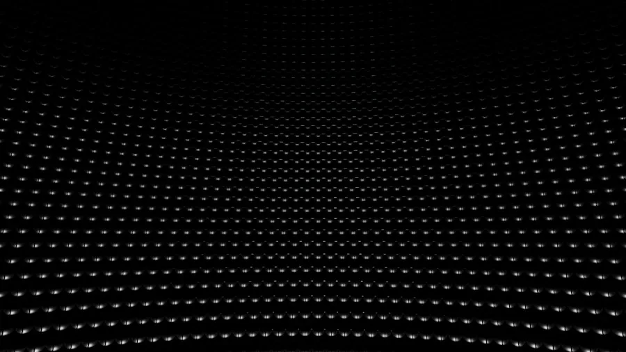 smartphone screen with animated dots
