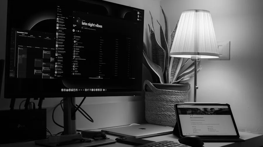 software development workspace