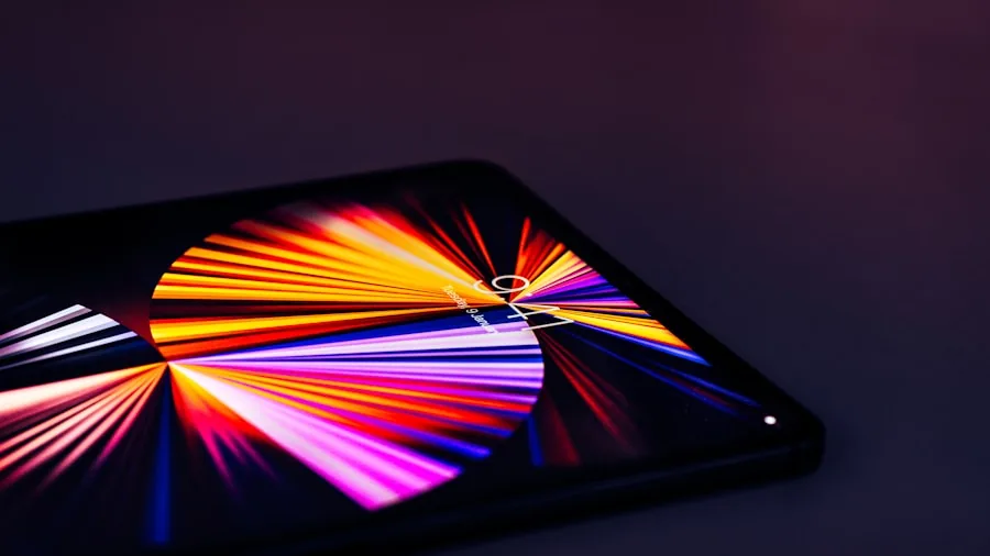 tablet display quality colors vibrant
