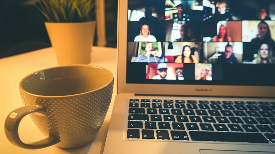 team video conference meeting