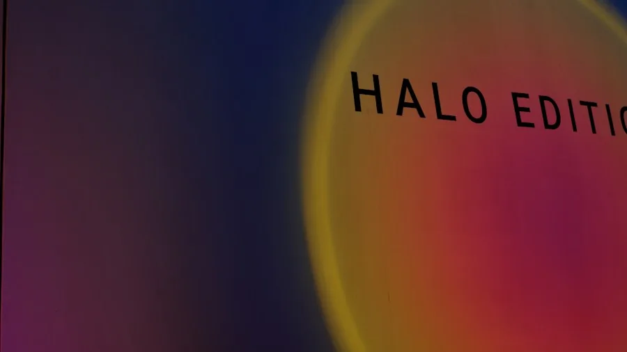 vintage Halo game nostalgia retro