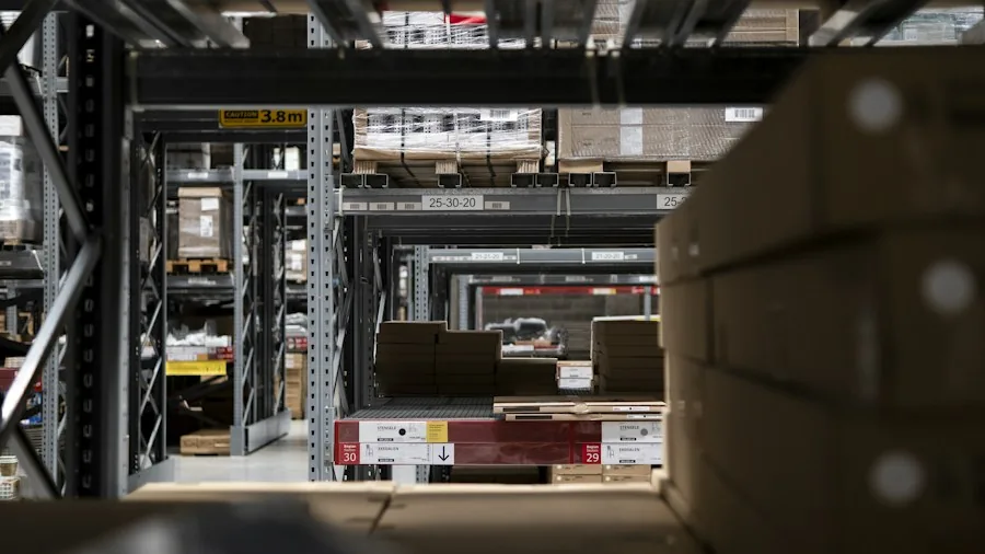 warehouse package sorting center operations